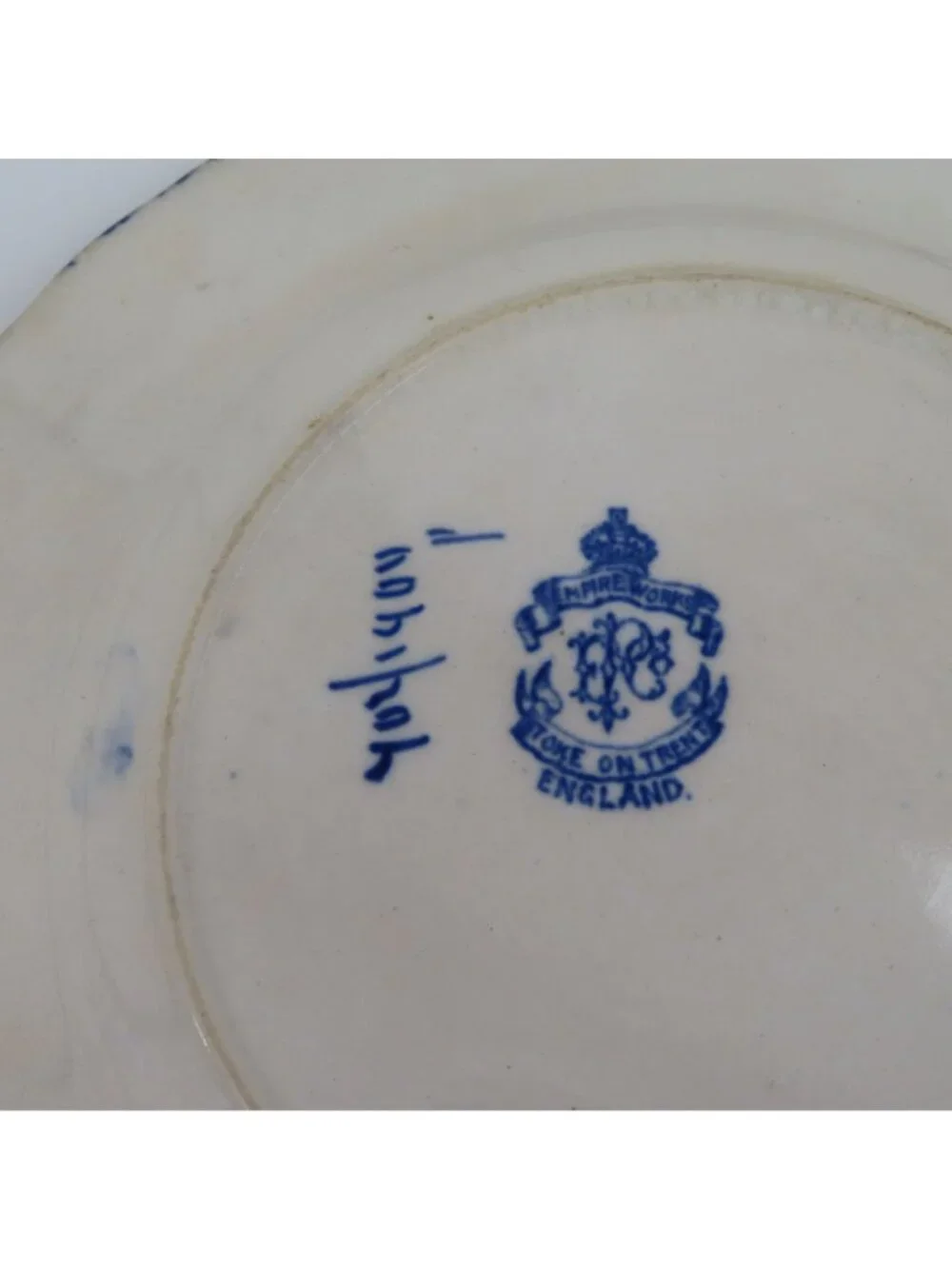 Empire Works Stoke On Trent Windmill Sailboat Scene Plates 6.6in 6.3in England